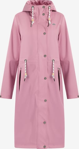 Manteau fonctionnel Schmuddelwedda en rose : devant