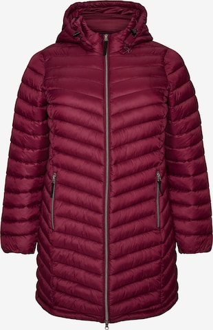 Veste d’hiver Zizzi en rouge : devant
