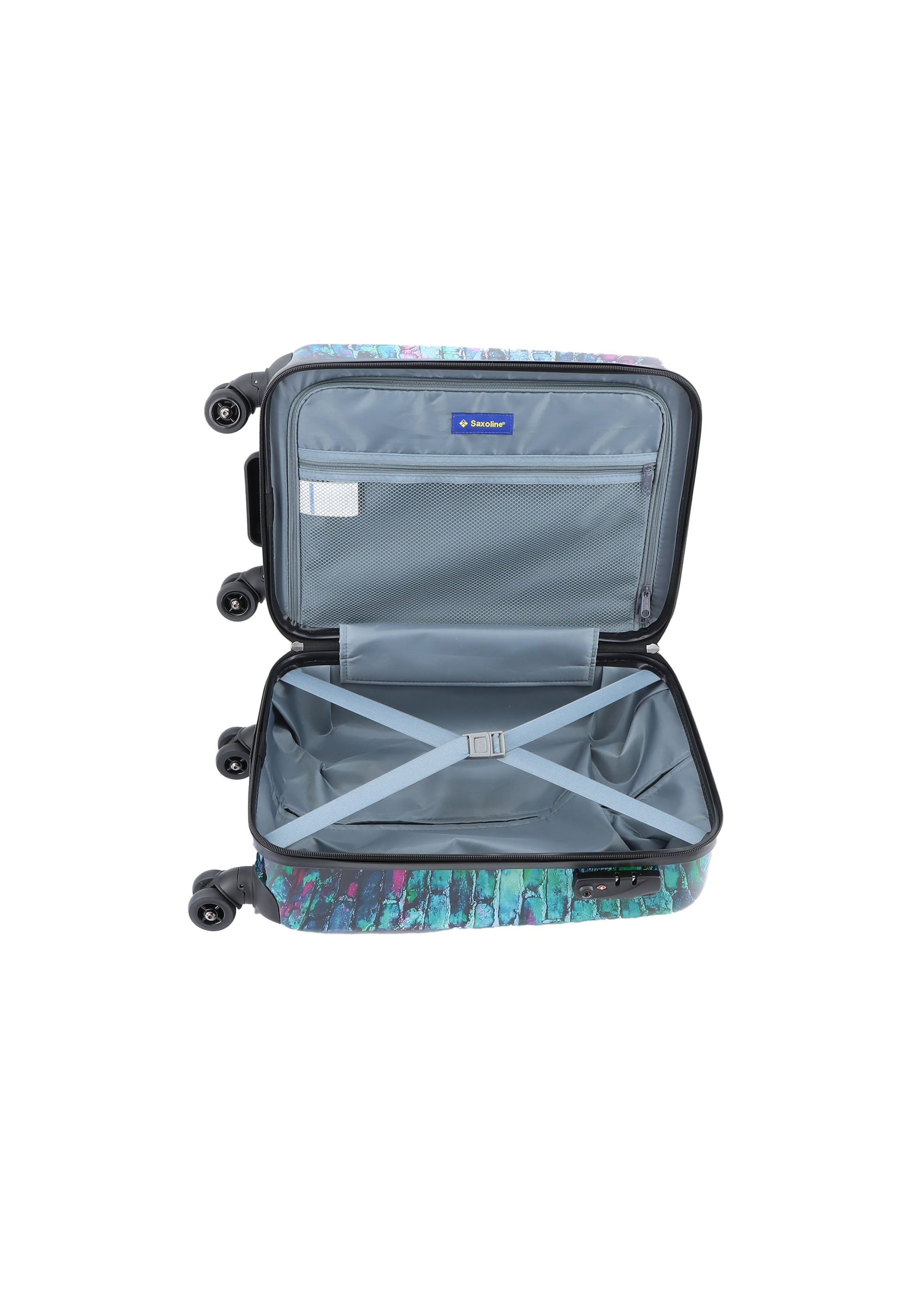 Saxoline Koffer 'Headphone' in Mischfarben