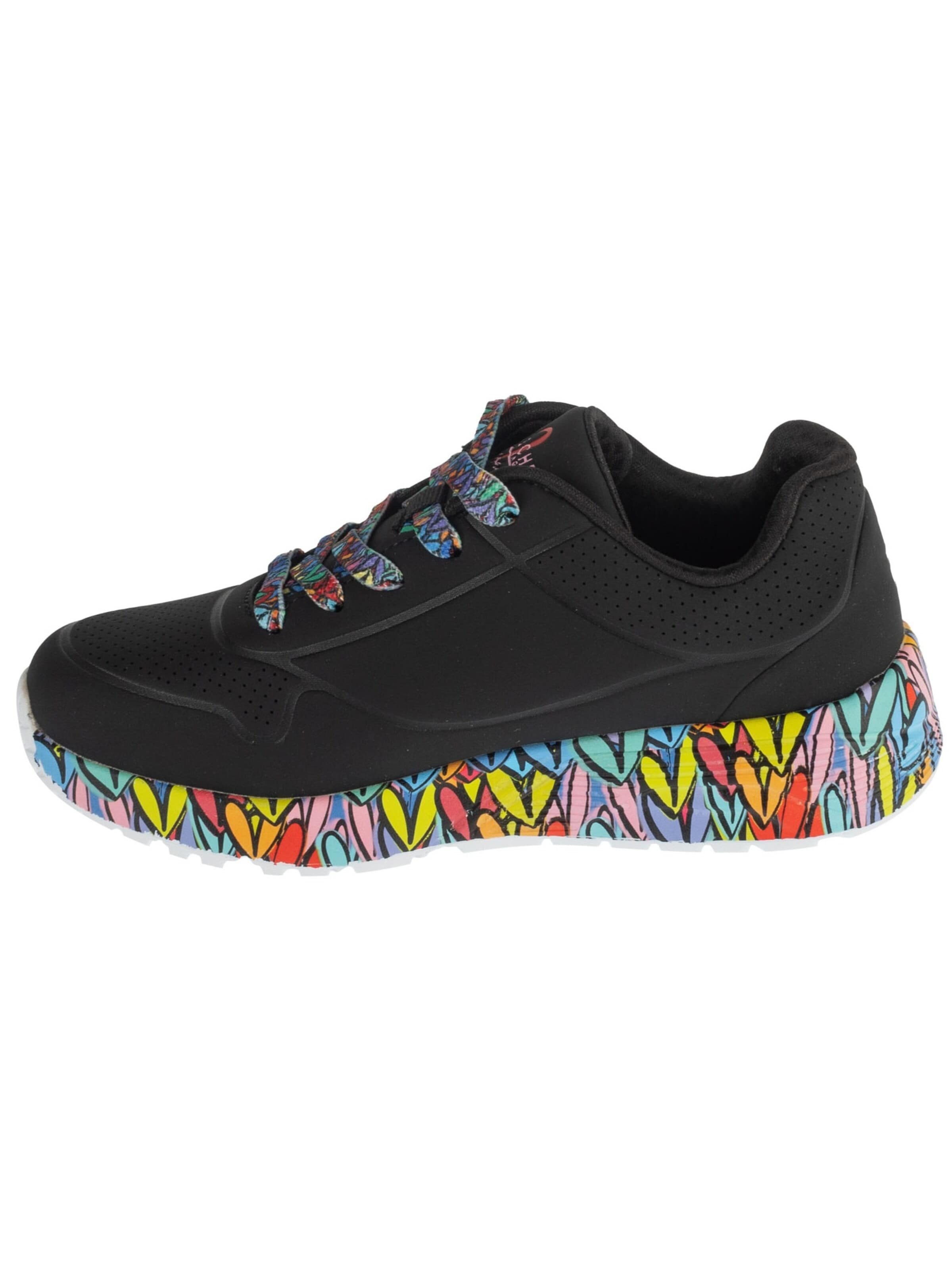 SKECHERS Trainers 'Skechers Uno Lite - Subtle Love' in Black