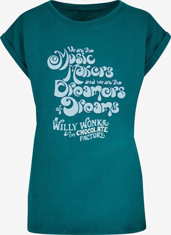 T-shirt 'Willy Wonka' ABSOLUTE CULT en vert : devant