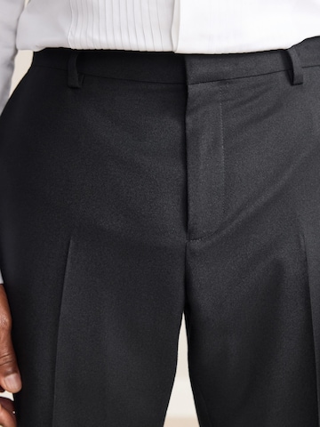 Next Regular Trousers with creases in Black