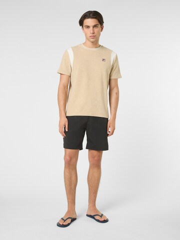 Shorts de bain 'LERICI loose heritage tape beach shorts' FILA en noir