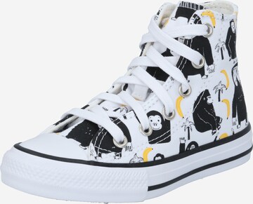 CONVERSE Сникърси 'CTAS HI' в бяло: отпред