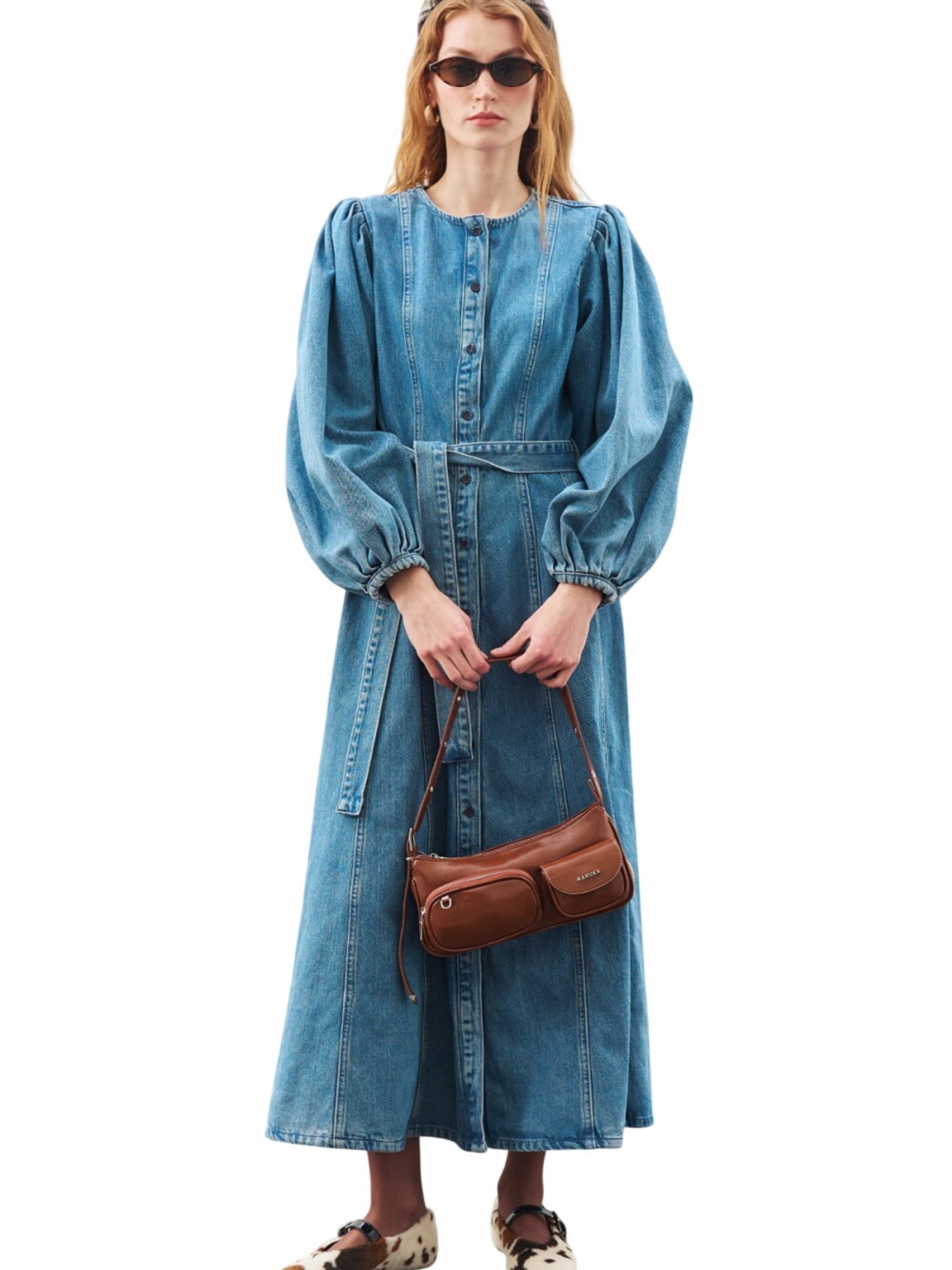 MANUKA Dress in Blue