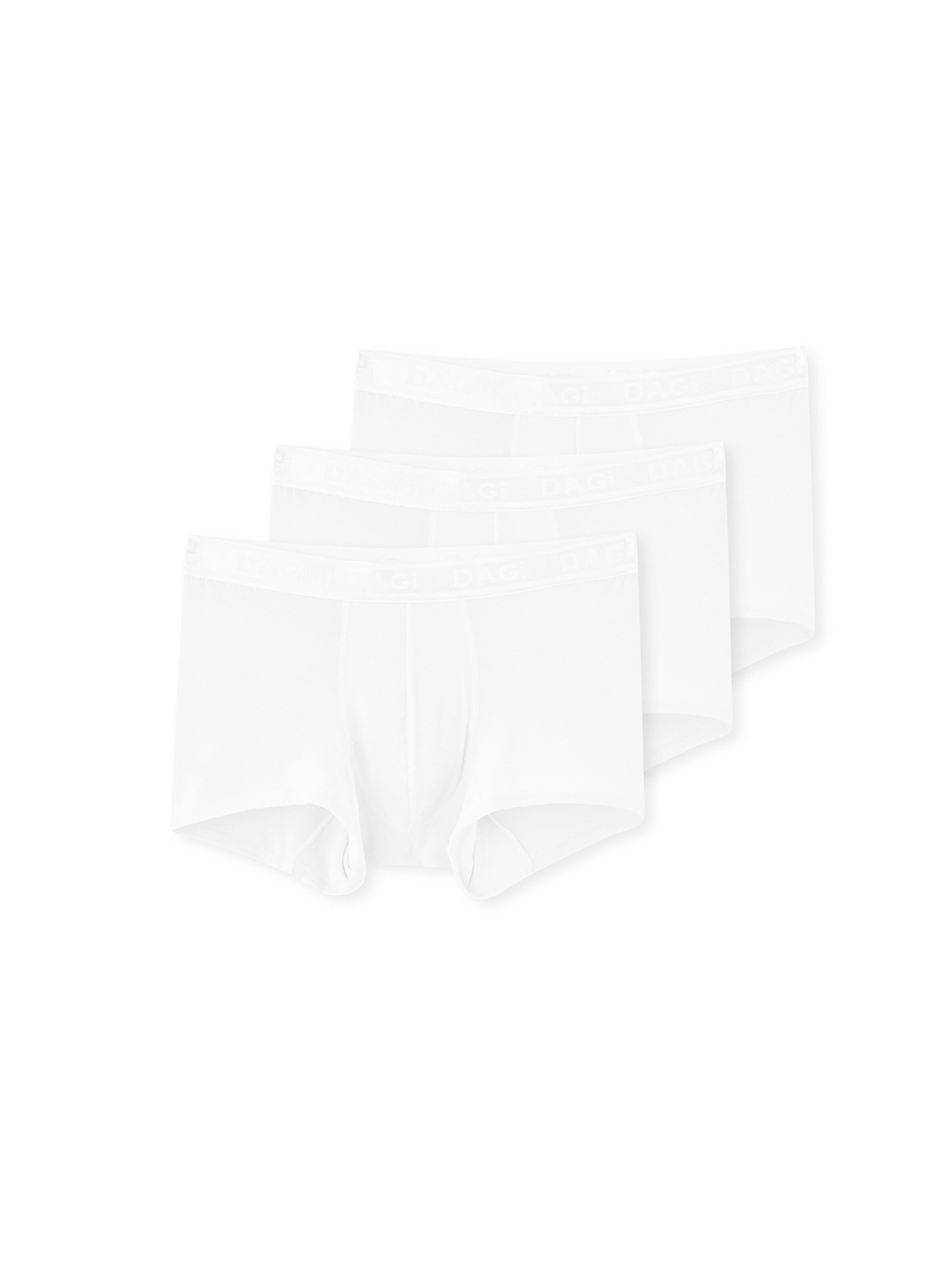 Dagi Boxerky - Biela: predná strana