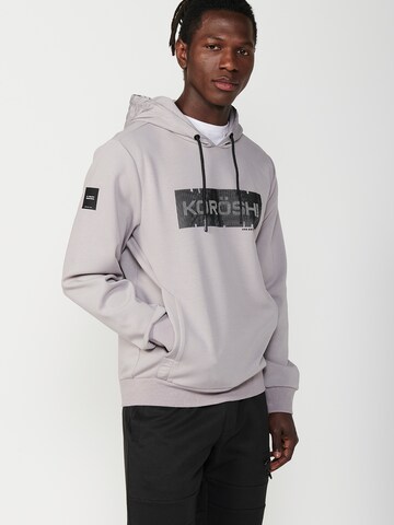 Sweat-shirt KOROSHI en gris