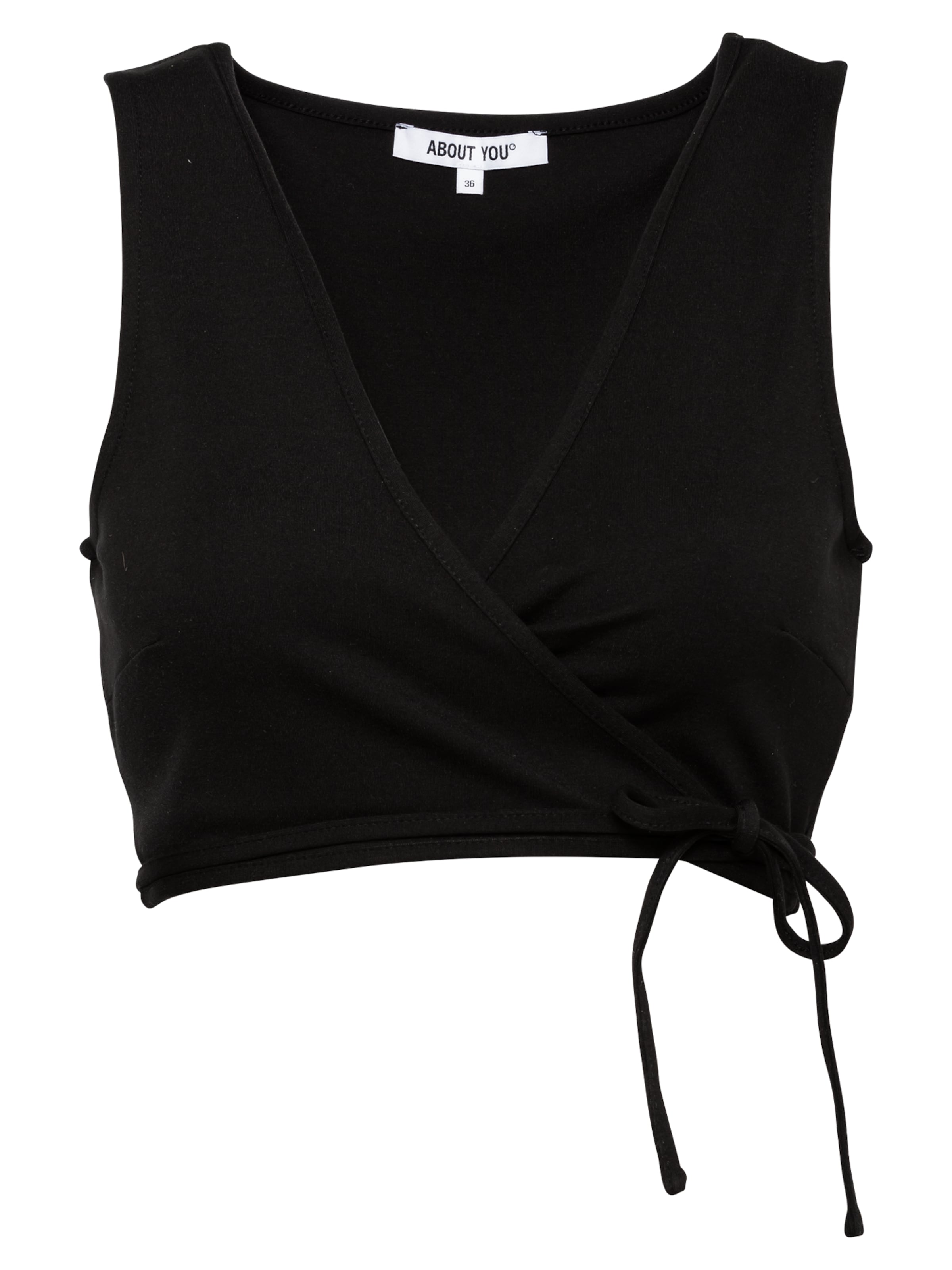 ABOUT YOU - Top 'Liliane' em preto: frente