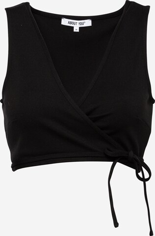 ABOUT YOU Top 'Liliane' in Black: front