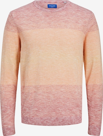 JACK & JONES Sweater 'MALIBU' in Orange: front