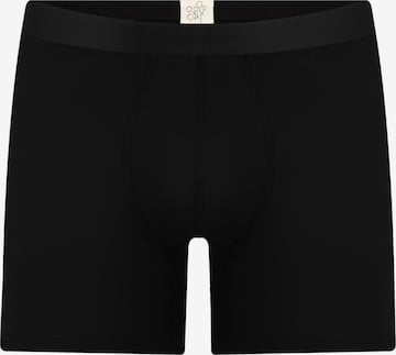 Albero Natur Long Johns 'Bio-Baumwoll-Herren Long Trunks' in Black: front