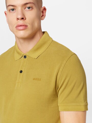 BOSS Orange Regular Fit Poloshirt 'Prime' in Grün