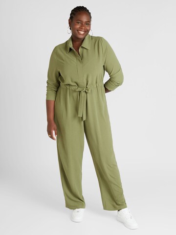 ONLY Carmakoma Jumpsuit 'METTA' i grön