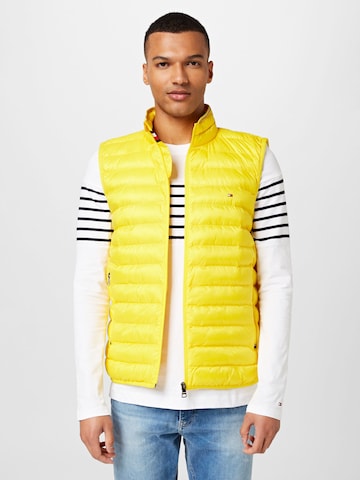 regular Gilet di TOMMY HILFIGER in giallo: frontale