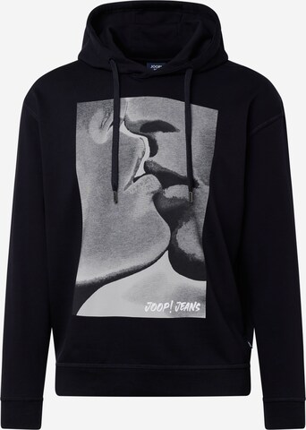 JOOP! Jeans Sweatshirt 'Sebastiano' in Zwart: voorkant