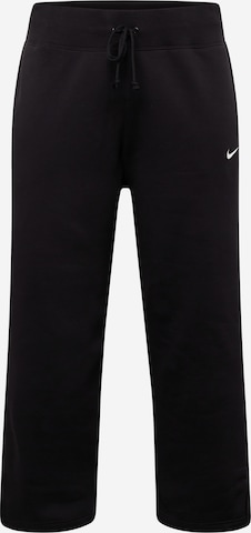 Nike Sportswear Regular Спортен панталон в черно: отпред