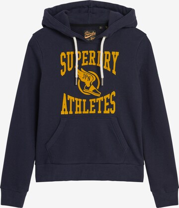 Sweat-shirt Superdry en bleu : devant