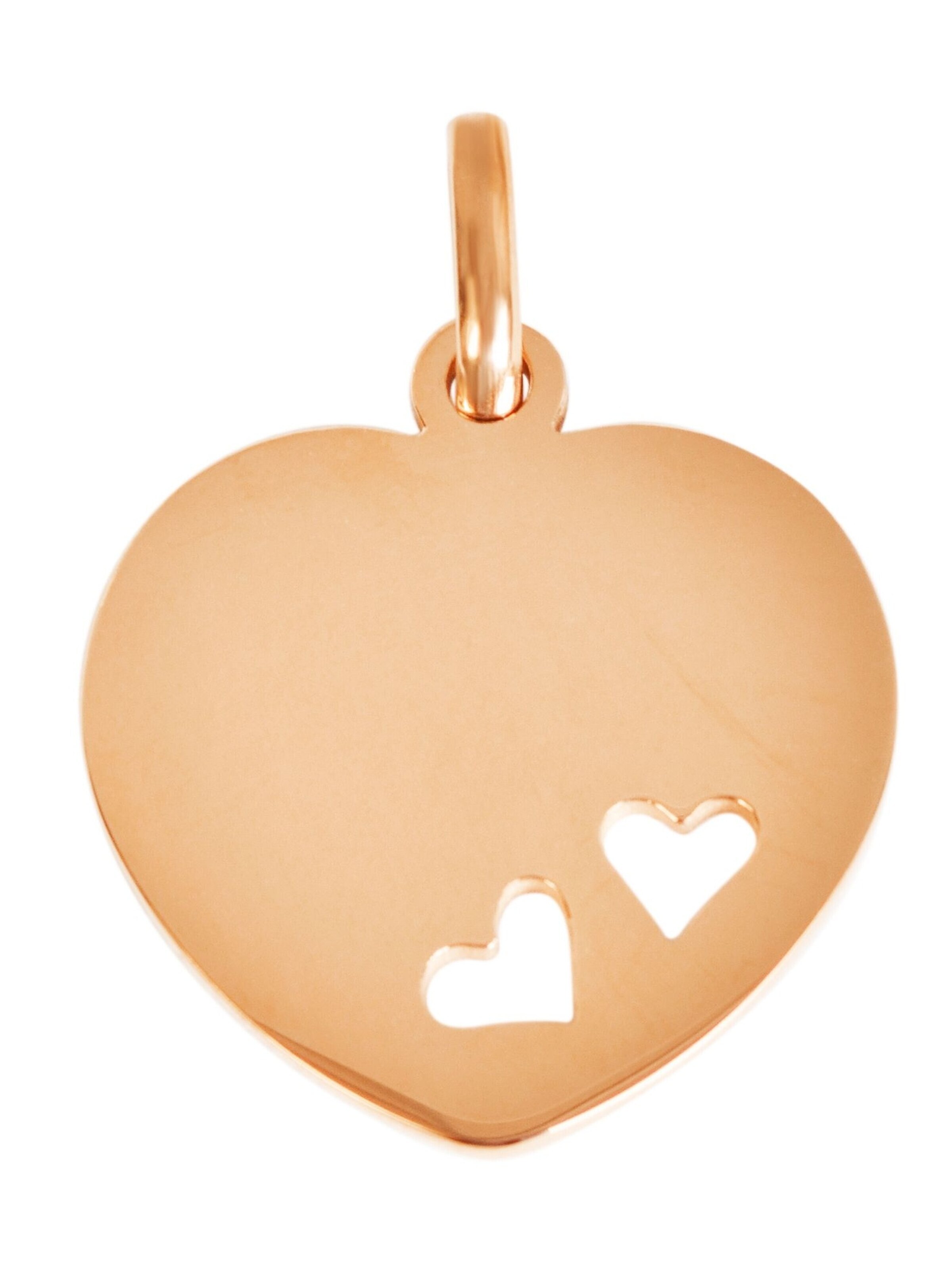 Akzent Pendant 'Lovely, langlebig' in Gold
