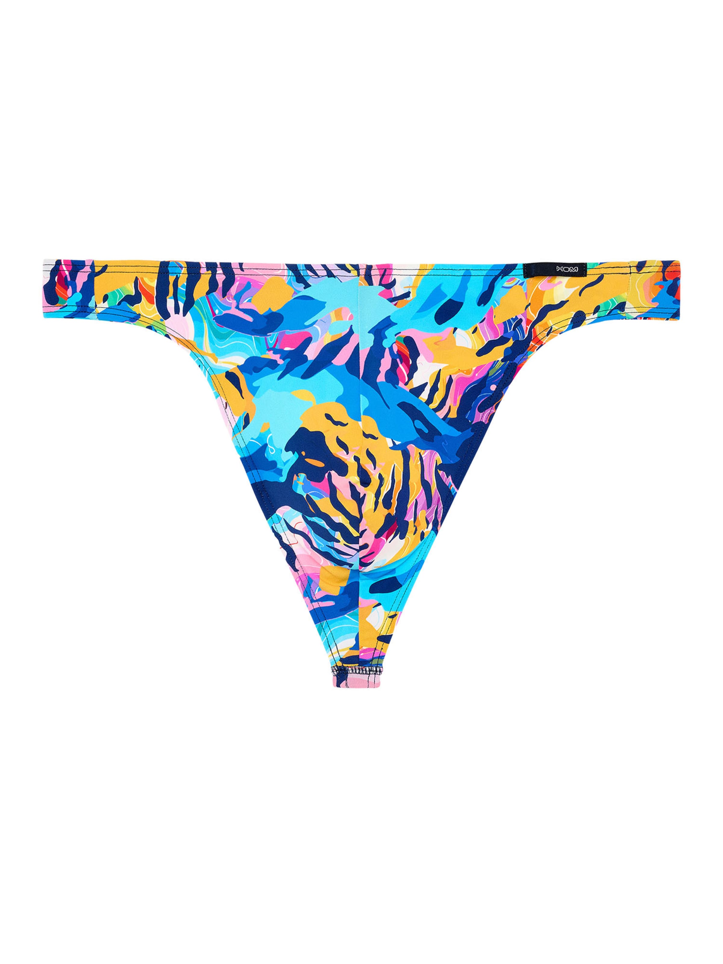 HOM Slip ' Funky Styles ' in Blue: front