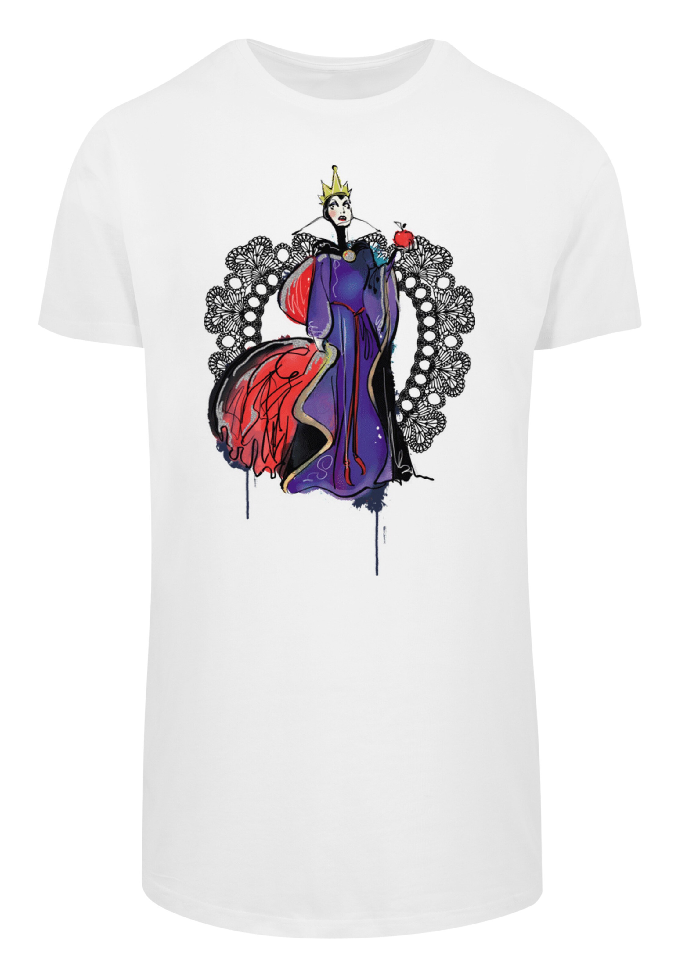 F4NT4STIC Shirt 'Disney' in Wit: voorkant