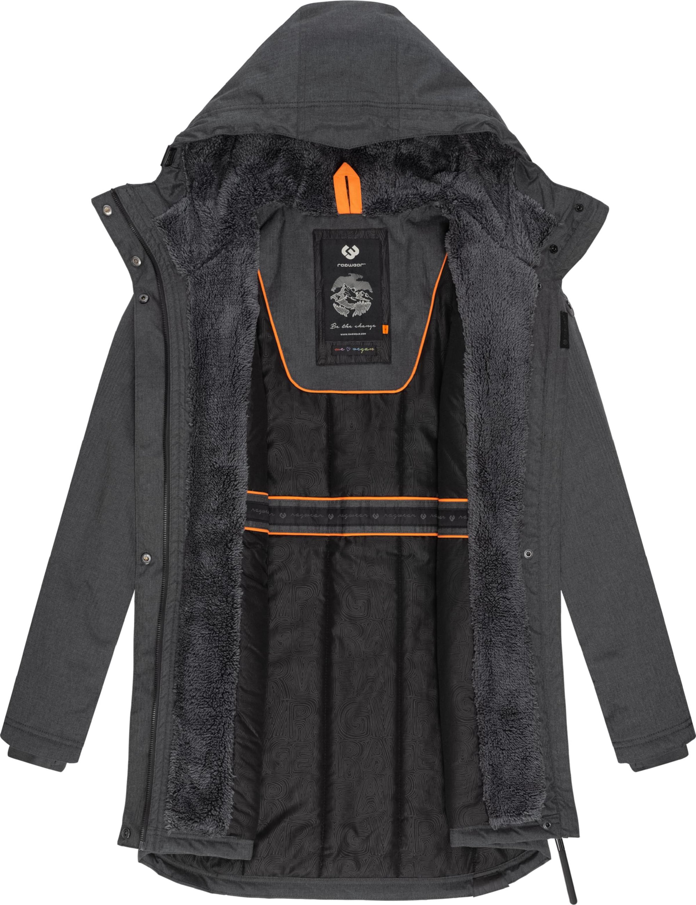 Ragwear Funkční kabát 'Elsie' – šedá