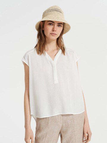 OPUS Blouse 'Fabbi' in White: front