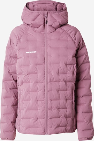MAMMUT Outdoor Jacket 'Sender IN' in Purple: front