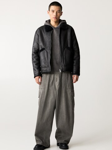Pull&Bear Winterjas in Zwart