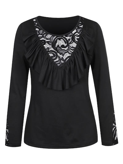 Top 'Women Lace Shirt' in S LapaPlus di colore nero, Visualizzazione prodotti
