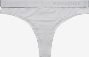 Organic Basics Thong 'Lite Tanga' in Grey: front