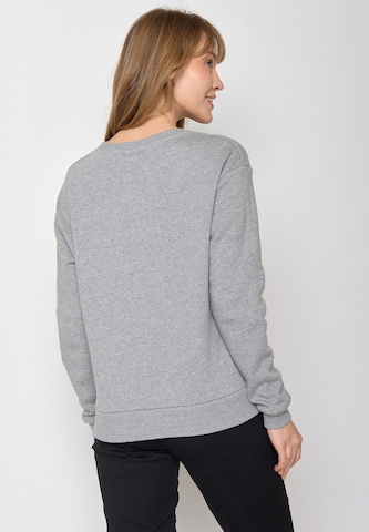 GREENBOMB Sweatshirt 'Bike Seagulls' in Grijs