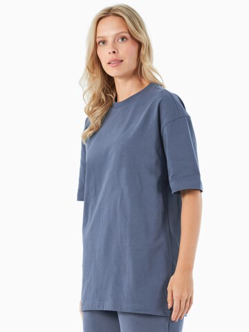Organication T-Shirt in Blau