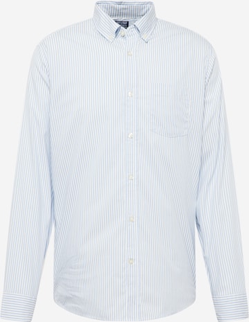 GAP Regular fit Button Up Shirt in Blue: front