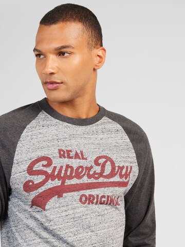 Superdry Shirt in Grau