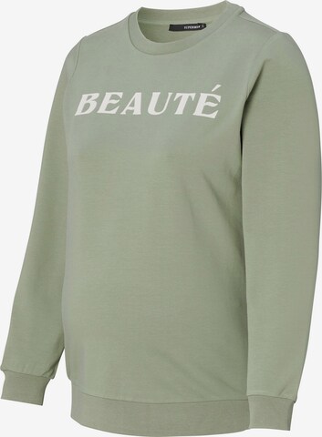 Sweat-shirt Supermom en vert : devant