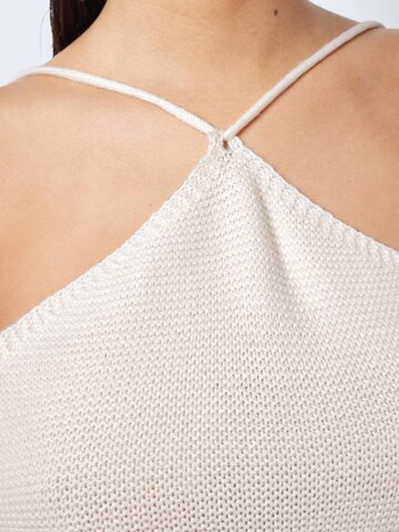 Noisy may Knitted Top 'DIAMOND' in White