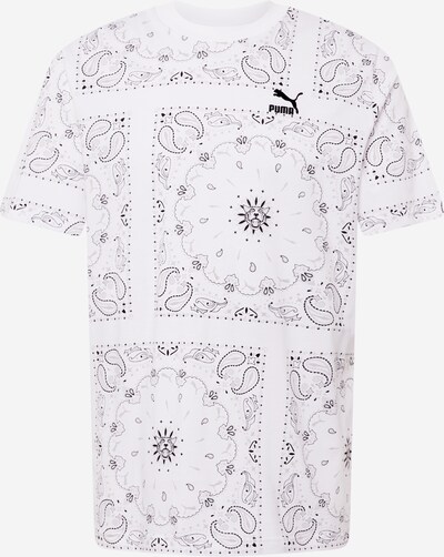 PUMA Shirt in de kleur Zwart / Wit, Productweergave