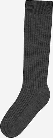 Chaussettes CASH-MERE.CH en gris : devant