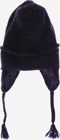 hessnatur Hat & Cap in One size in Black: front