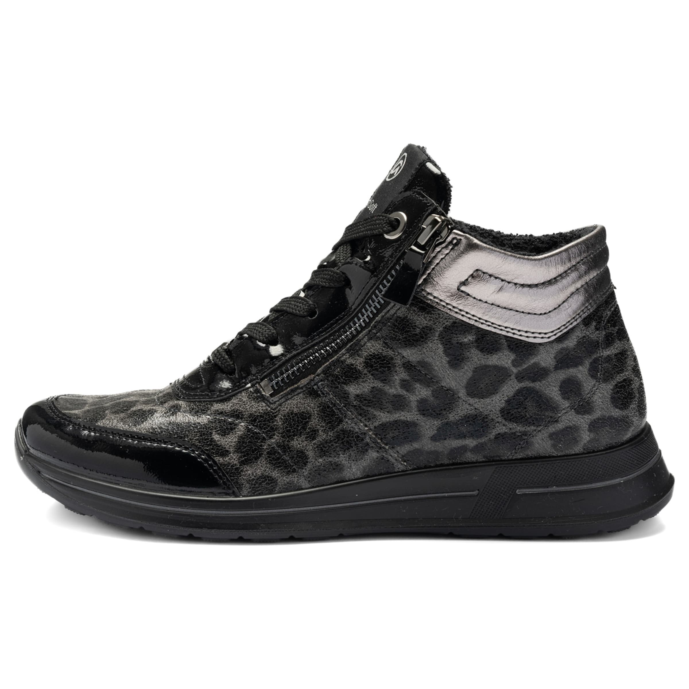 ARA Sneakers hoog in Zwart