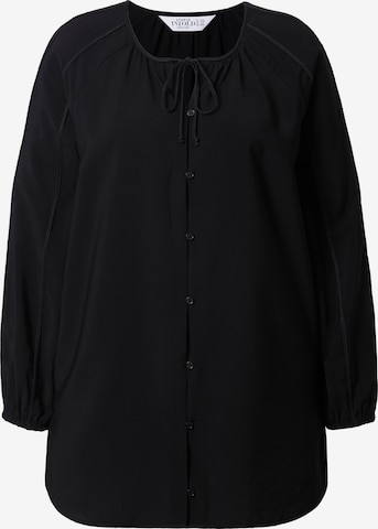 Studio Untold Bluse in Schwarz: Vorderseite