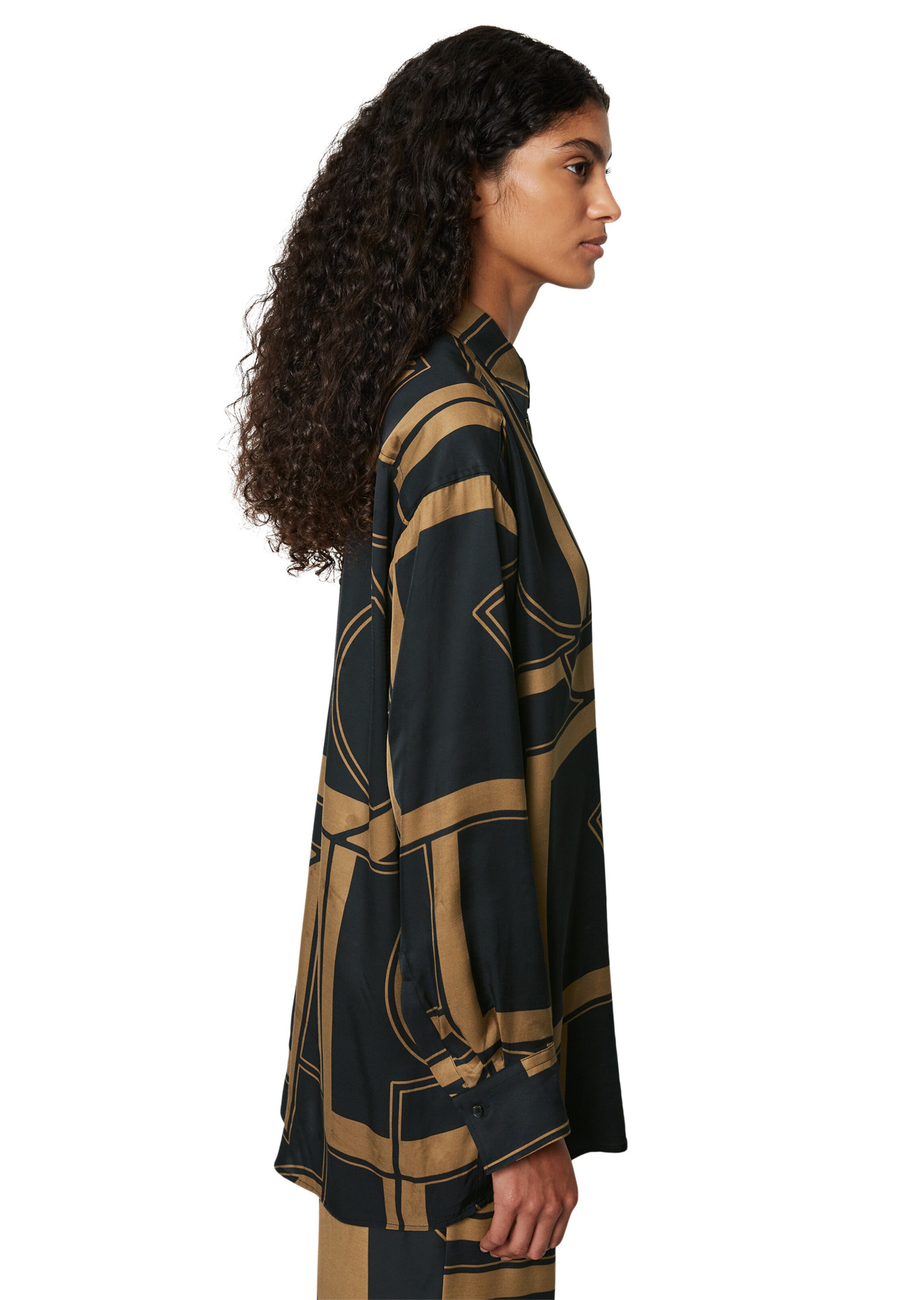 Marc O'Polo Bluse in Schwarz