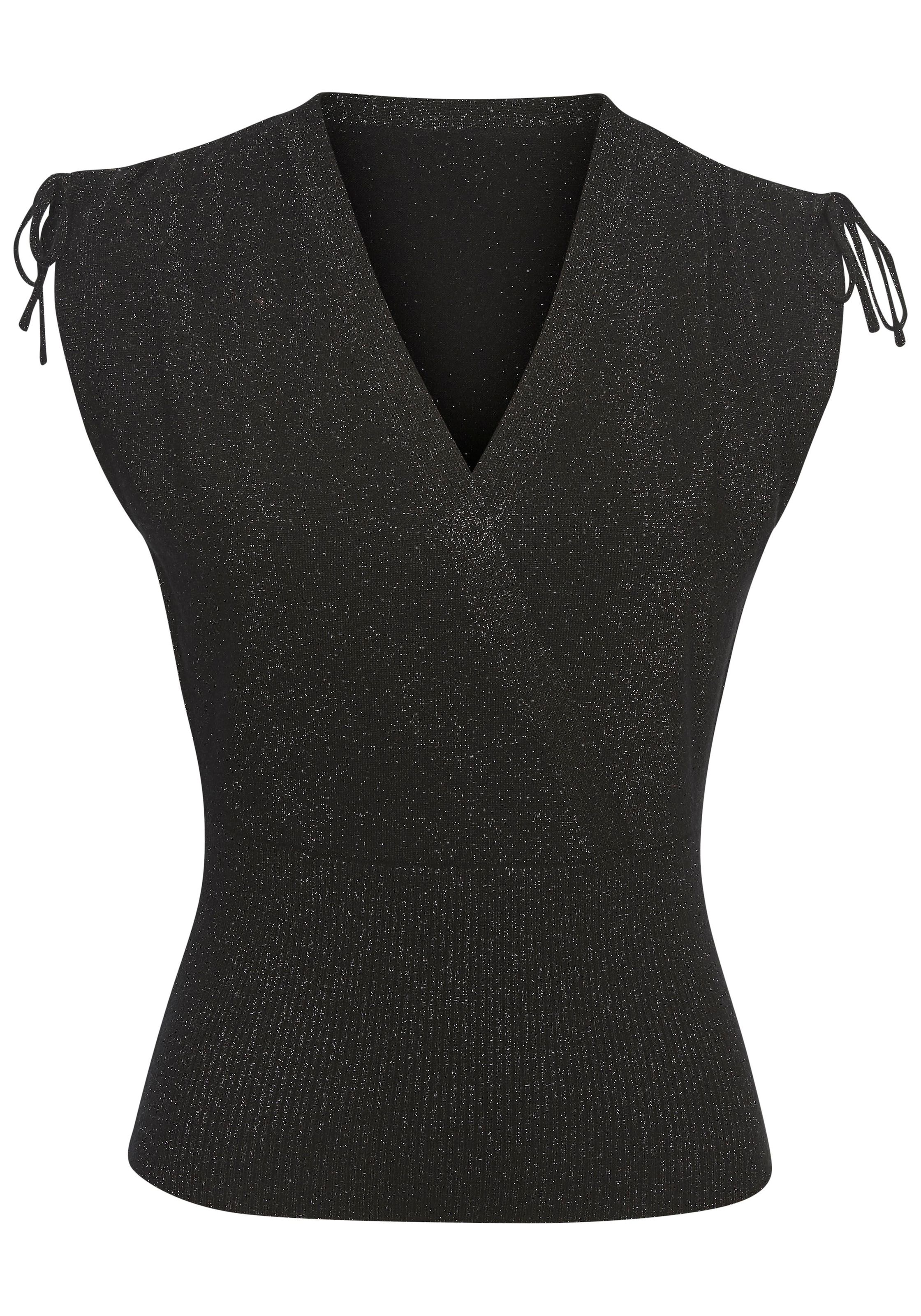 LASCANA Sticktop i sort: forside