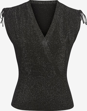 Tops en tricot LASCANA en noir : devant