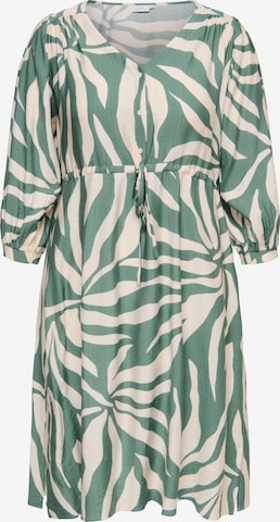 Abito 'CarCamille' di ONLY Carmakoma in verde: frontale