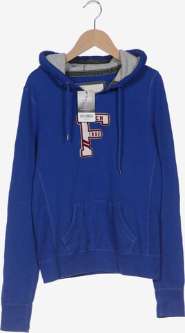 Abercrombie & Fitch Sweatshirt & Zip-Up Hoodie in M in Blue: front