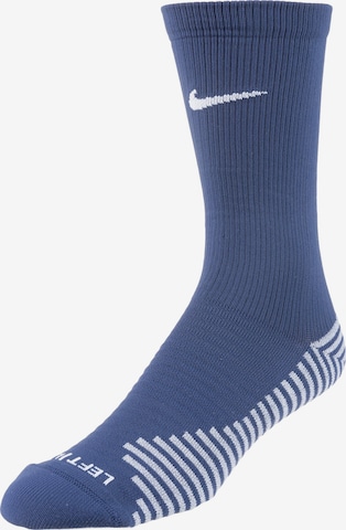 NIKE Athletic Socks 'Strike' in Blue: front