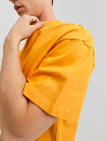 JACK & JONES - Camisa 'BRINK' em laranja
