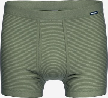 Ammann Boxer shorts ' 170 Jeans ' in Green: front