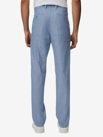 Regular Pantalon chino Marks & Spencer en bleu
